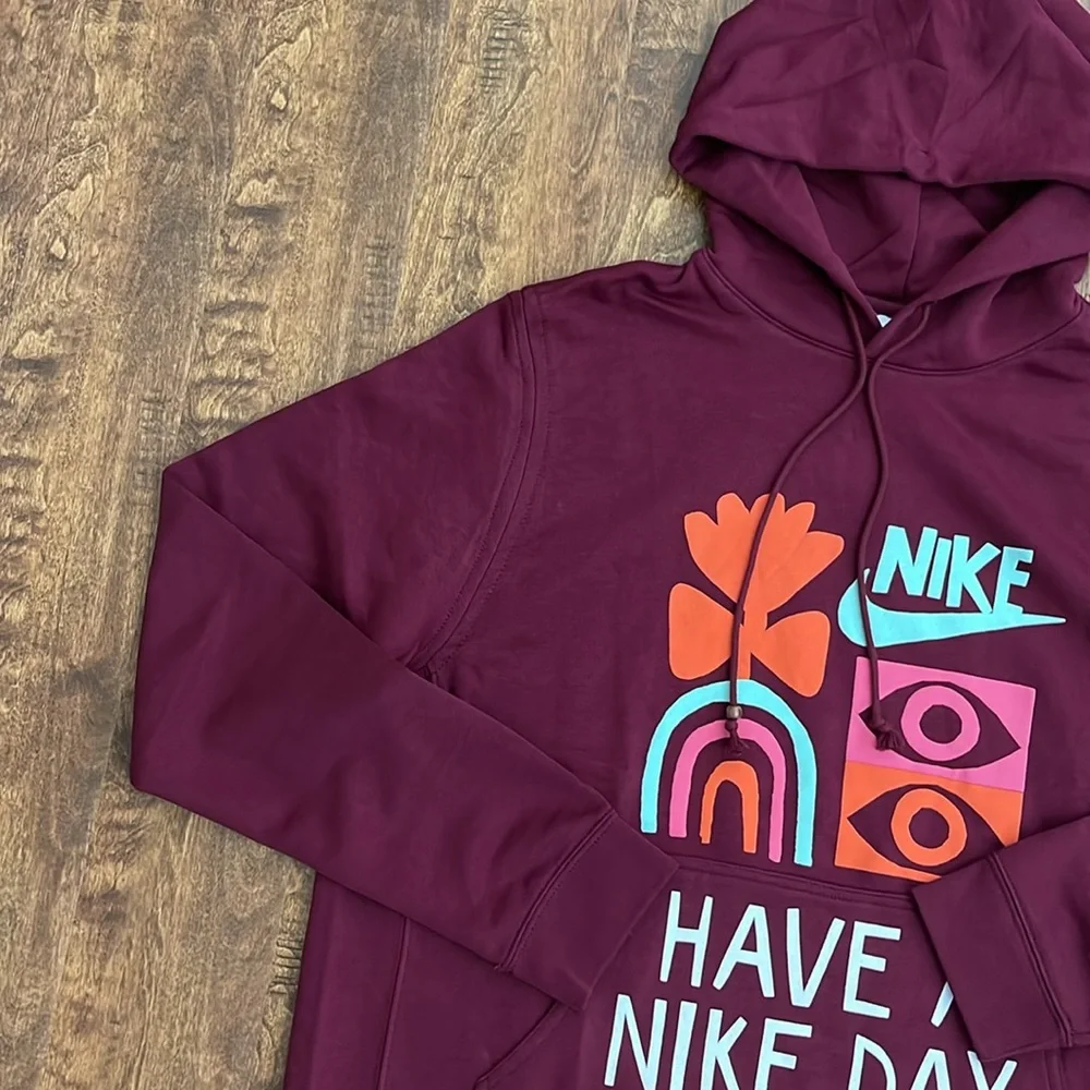 Nike Multi Sport HAVE A NIKE DAY Hoodie Size XL - Picture 5 of 17